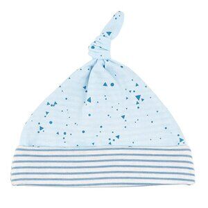 Stephan Baby Stripey Knit Newborn Caps - Set of 2/NWT